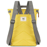 Roka Finchley A Medium Recycled Canvas Backpack - Lemonade Yellow