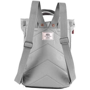 Roka Finchley A Medium Sustainable Canvas Backpack - Stormy Grey