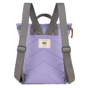 Roka Finchley A Small Sustainable Canvas Backpack - Lavender