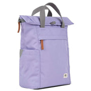 Roka Finchley A Small Sustainable Canvas Backpack - Lavender