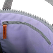 Roka Finchley A Small Sustainable Canvas Backpack - Lavender