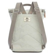 Roka Finchley A Small Sustainable Canvas Backpack - Mist Grey
