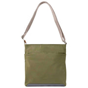 Roka Kennington B Medium Recycled Nylon Crossbody Bag - Chive Green