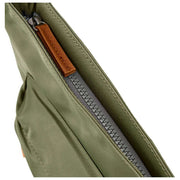 Roka Kennington B Medium Recycled Nylon Crossbody Bag - Chive Green