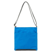 Roka Kennington B Medium Recycled Nylon Crossbody Bag - Neon Blue