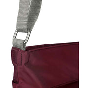 Roka Kennington B Medium Sustainable Nylon Cross Body Bag - Plum Purple