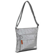 Roka Kennington B Medium Sustainable Nylon Cross Body Bag - Stormy Grey