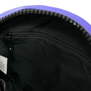 Roka Paddington B Small Creative Waste Two Tone Recycled Nylon Crossbody Bag - Black/Simple Purple