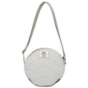 Roka Paddington B Small Sustainable Canvas Cross Body Bag - Mist Grey