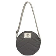 Roka Paddington B Small Sustainable Canvas Crossbody Bag - Carbon Grey