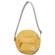 Roka Paddington B Small Sustainable Canvas Crossbody Bag - Flax Yellow