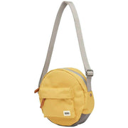 Roka Paddington B Small Sustainable Canvas Crossbody Bag - Flax Yellow