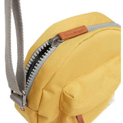 Roka Paddington B Small Sustainable Canvas Crossbody Bag - Flax Yellow