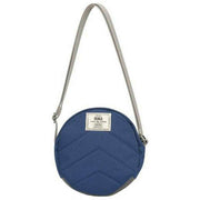 Roka Paddington B Small Sustainable Crossbody Bag - Mineral Navy