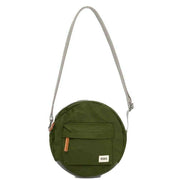 Roka Paddington B Small Sustainable Nylon Crossbody Bag - Avacado Green