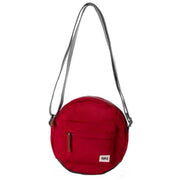 Roka Paddington B Small Sustainable Nylon Crossbody Bag - Cranberry Red