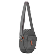 Roka Paddington B Small Sustainable Nylon Crossbody Bag - Graphite Grey