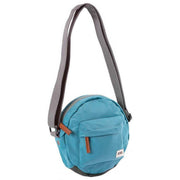 Roka Paddington B Small Sustainable Nylon Crossbody Bag - Petrol Blue