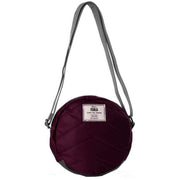 Roka Paddington B Small Sustainable Nylon Crossbody Bag - Plum Purple