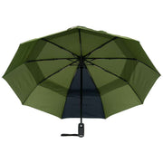 Roka Waterloo Recycled Nylon Umbrella - Avocado Green/Midnight Blue