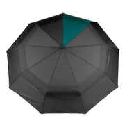 Roka Waterloo Recycled Nylon Umbrella - Black/Teal