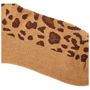 Roka Wembley Anke Socks - Savannah Leopard Sand Beige