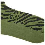 Roka Wembley Ankle Socks - Mixed Animal Artichoke Green