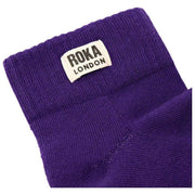 Roka Wembley Ankle Socks  - Purple