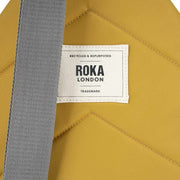 Roka Willesden B Extra Large Recycled Nylon Scooter Bag - Corn Yellow