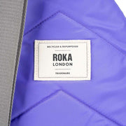 Roka Willesden B Extra Large Recycled Nylon Scooter Bag - Simple Purple