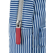 Roka Willesden B Large Hickory with Red Recycled Canvas Scooter Bag - Red/Blue/White