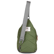 Roka Willesden B Sustainable Nylon Scooter Bag - Avocado Green