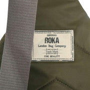 Roka Willesden B Sustainable Nylon Scooter Bag - Military Green