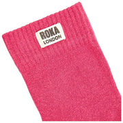 Roka Wimbledon Crew Socks - Granita Red