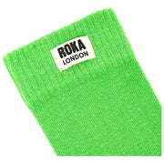 Roka Wimbledon Crew Socks - Online Lime