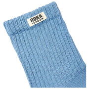 Roka Windsor Solid Crew Socks  - Airforce Blue