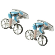 Simon Carter Cyclist Cufflinks - Blue