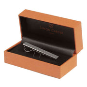 Simon Carter Micro Dot Tie Slide - Silver