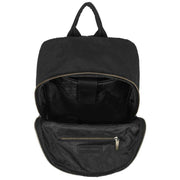 Smith and Canova Zip Around Nylon Backpack - Black