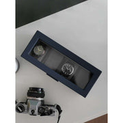 Stackers 4 Piece Watch Box - Navy Blue