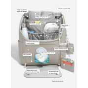 Stackers Baby Changing Backpack - Taupe