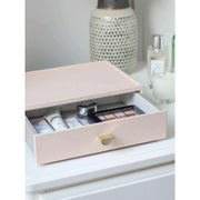 Stackers Classic Drawer Makeup Organiser - Blush/Gold