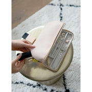 Stackers Cosmetic and Jewellery Bag - Blush/Gold
