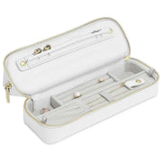 Stackers Cosmetic and Jewellery Bag - Pebble White