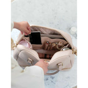 Stackers Handbag - Blush/Gold