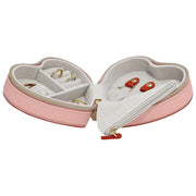 Stackers Heart Travel Jewellery Box - Pink