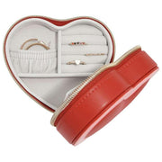 Stackers Heart Travel Jewellery Box - Red