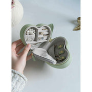 Stackers Heart Travel Mama Jewellery Box - Green