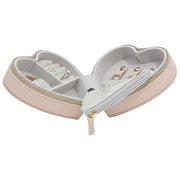 Stackers Heart Travel Mum Jewellery Box - Blush/Gold
