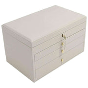 Stackers Large Luxury Jewellery Box - Oatmeal Cream